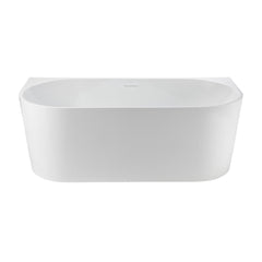 Baignoire autoportante blanc lustré 60’’