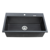 Black Kitchen Sink | Black Kitchen Sink Faucet | Agua Canada