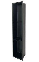 36X8 Matte Black Shower Niche