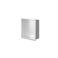 12X12 Matte White Shower Niche